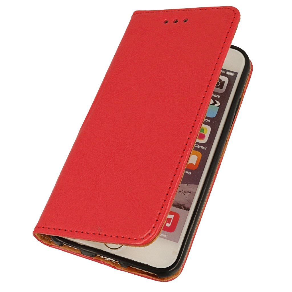 Pokrowiec etui skrzane Flexi Book Special czerwone SAMSUNG Galaxy A5 2018