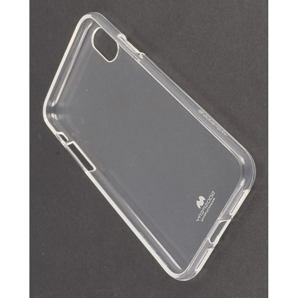 Pokrowiec etui silikonowe Mercury Jelly Case przeroczyste APPLE iPhone X / 3
