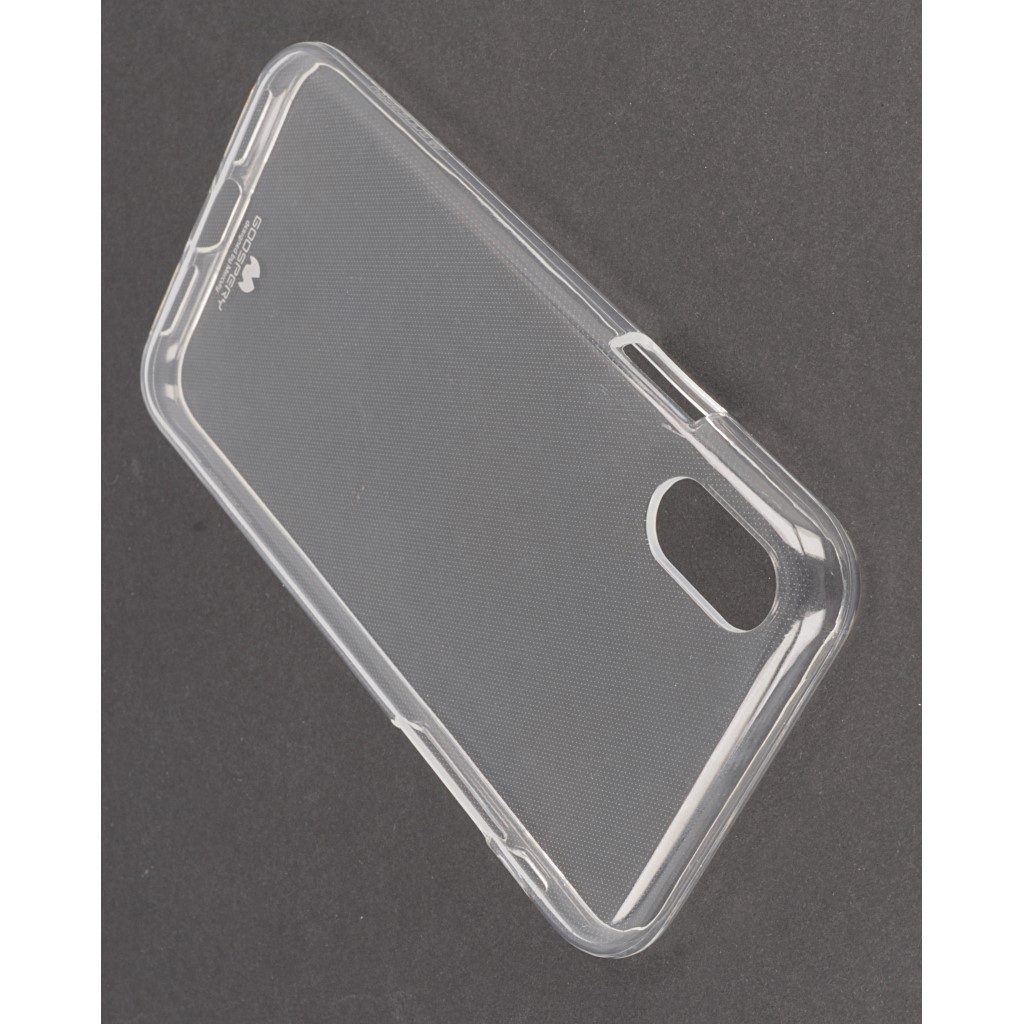 Pokrowiec etui silikonowe Mercury Jelly Case przeroczyste APPLE iPhone X / 4