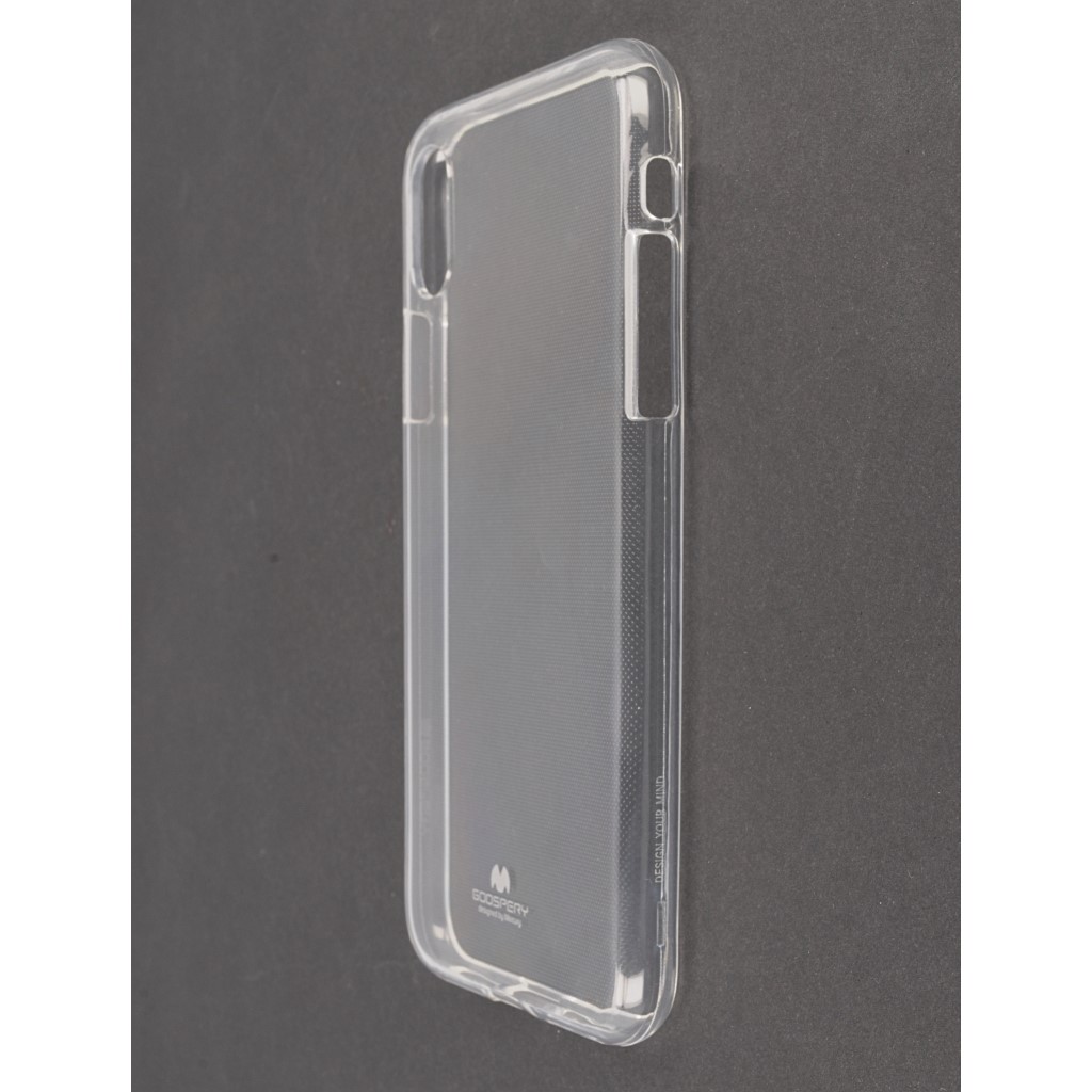 Pokrowiec etui silikonowe Mercury Jelly Case przeroczyste APPLE iPhone X / 5