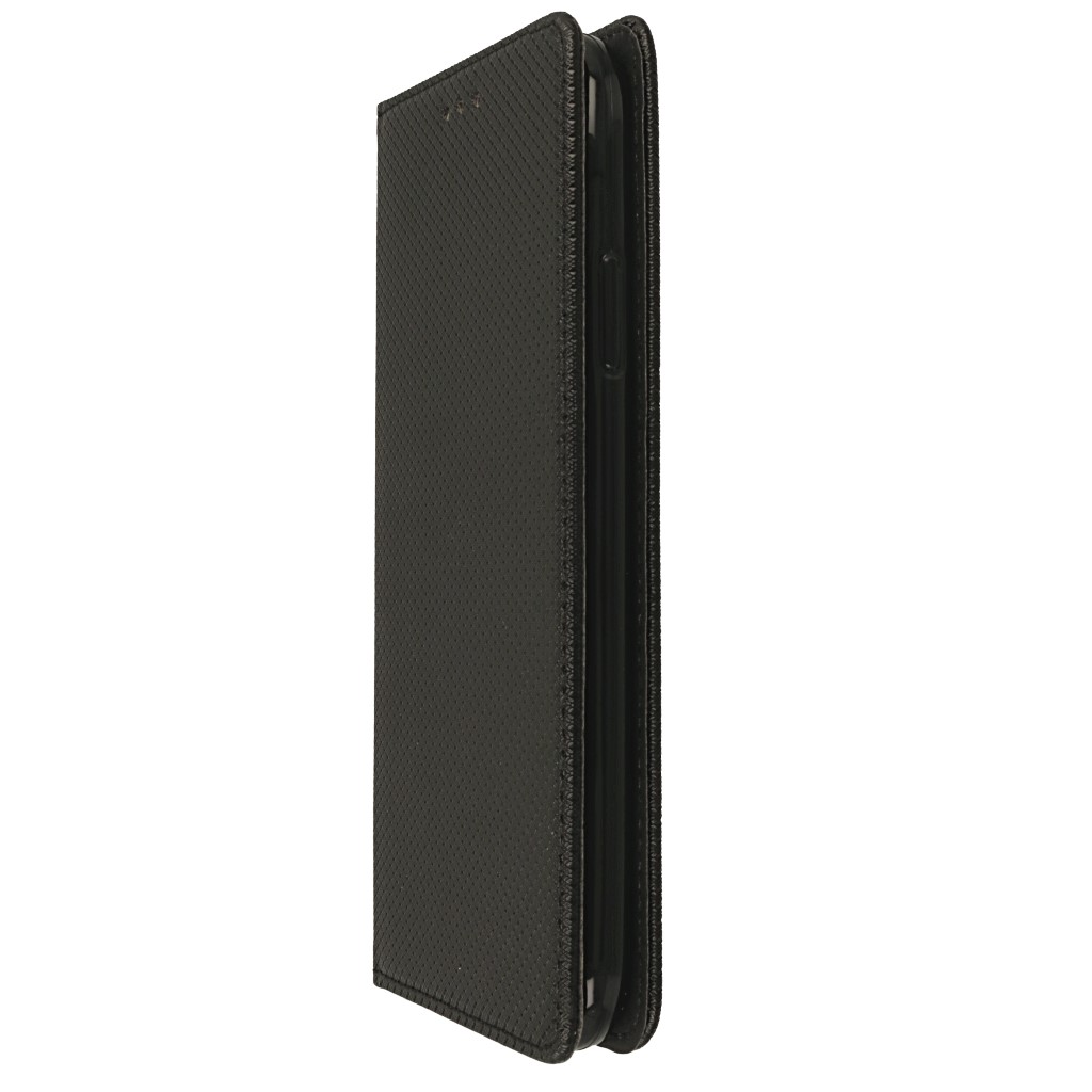 Pokrowiec etui z klapk Magnet Book czarne APPLE iPhone XR / 8