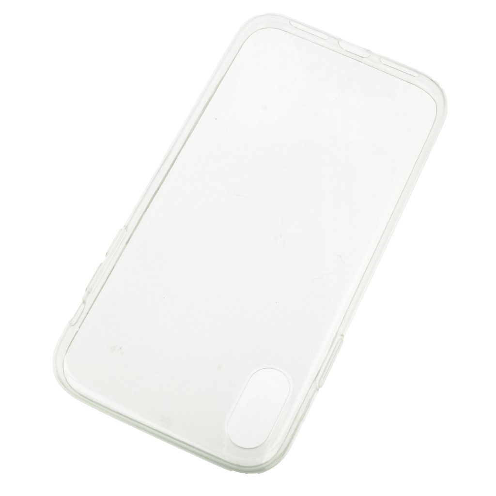 Pokrowiec silikonowe etui Back Case przeroczyste APPLE iPhone XR / 2
