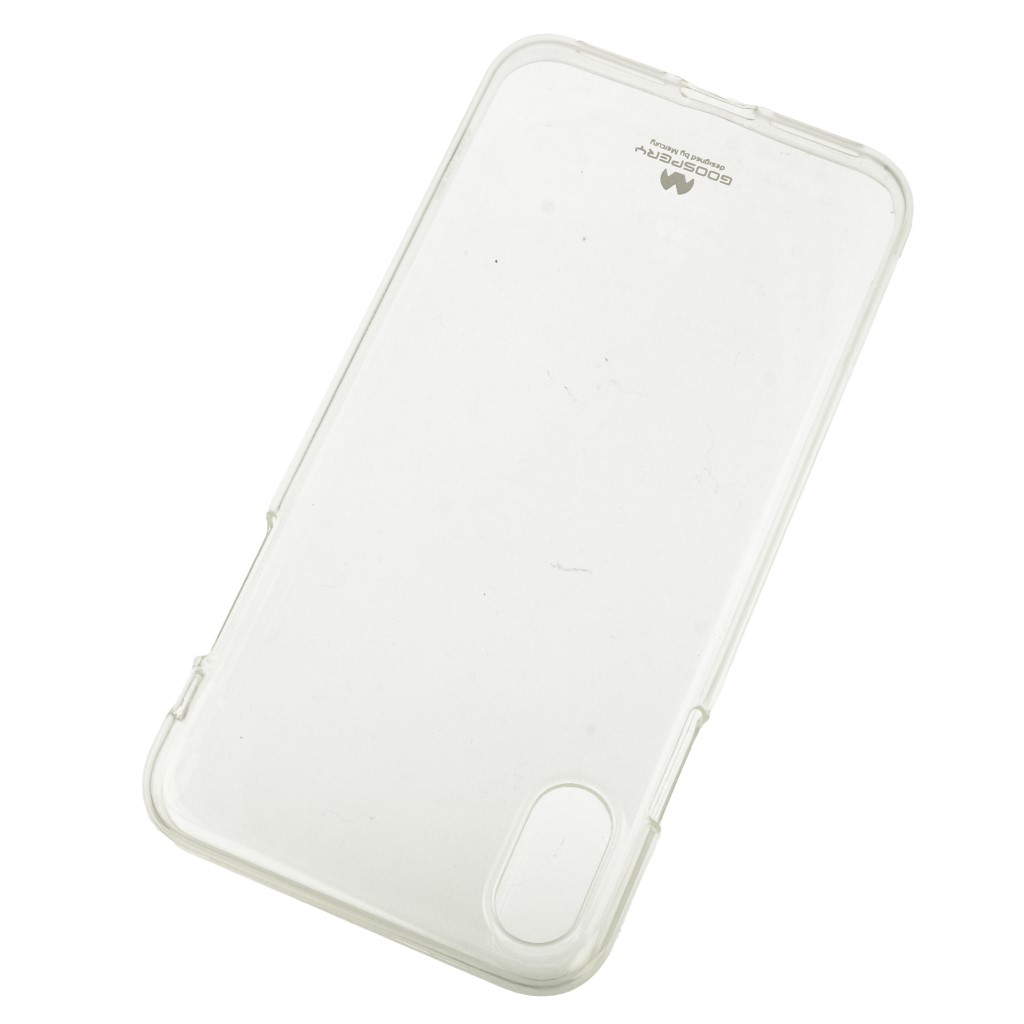 Pokrowiec etui silikonowe Mercury Jelly Case przeroczyste APPLE iPhone XS Max / 2