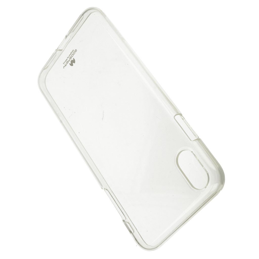 Pokrowiec etui silikonowe Mercury Jelly Case przeroczyste APPLE iPhone XS Max / 3