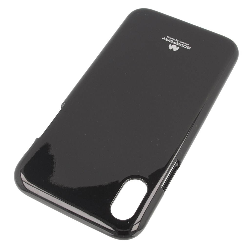 Pokrowiec Jelly Case czarny APPLE iPhone X / 2