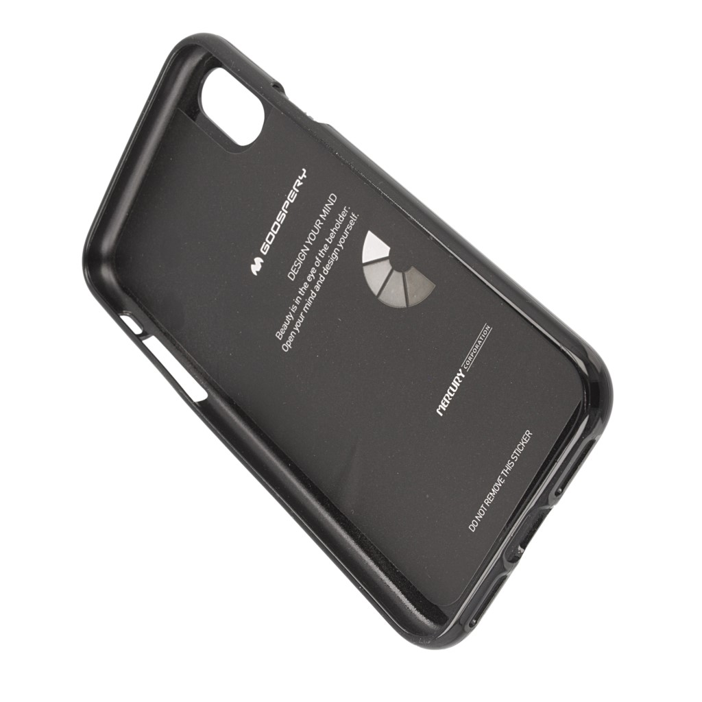 Pokrowiec Jelly Case czarny APPLE iPhone X / 3