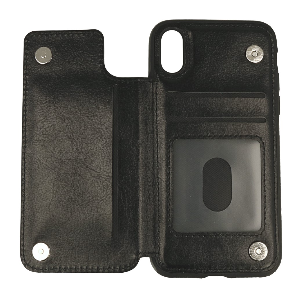 Pokrowiec Wallet case na karty czarny SAMSUNG Galaxy J6 / 3