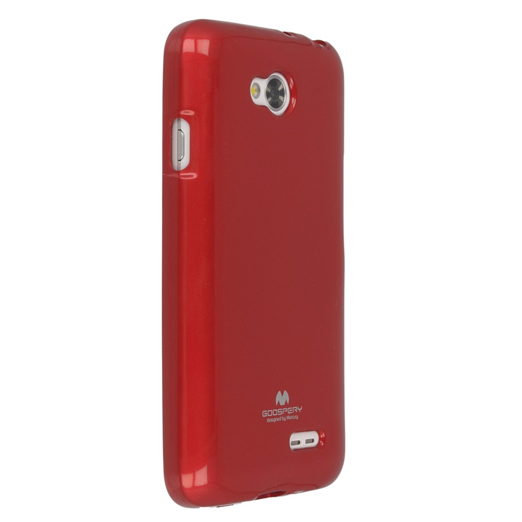 Pokrowiec etui silikonowe Mercury JELLY CASE czerwone LG G Pro Lite Dual D686 / 7