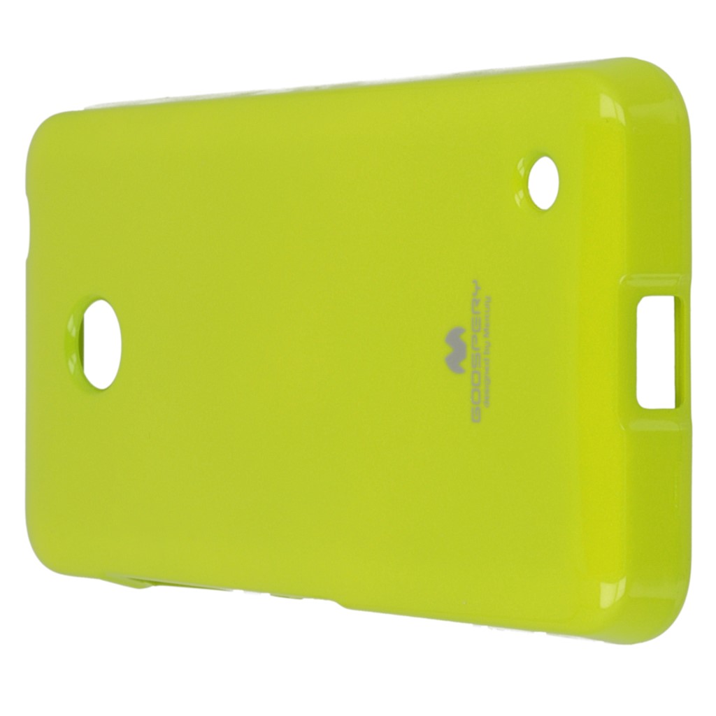 Pokrowiec etui silikonowe Mercury JELLY CASE limonkowy NOKIA Lumia 635 / 6