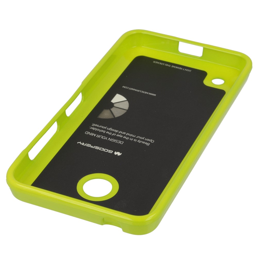 Pokrowiec etui silikonowe Mercury JELLY CASE limonkowy NOKIA Lumia 635 / 4