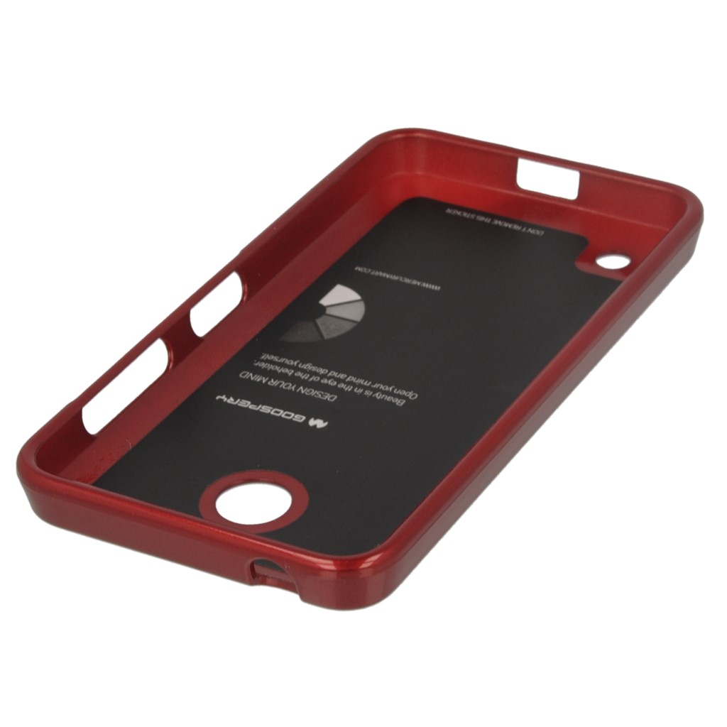 Pokrowiec etui silikonowe Mercury JELLY CASE czerwone NOKIA Lumia 635 / 4