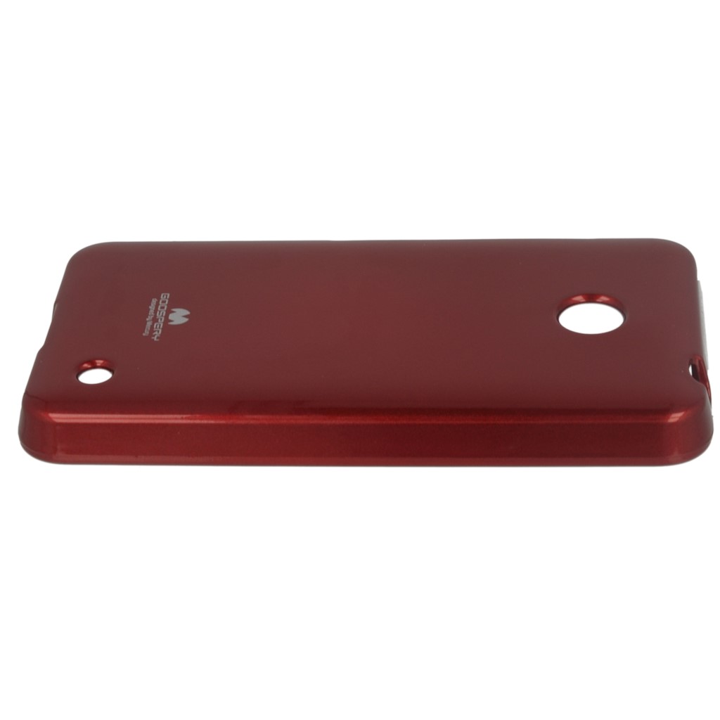 Pokrowiec etui silikonowe Mercury JELLY CASE czerwone NOKIA Lumia 635 / 6