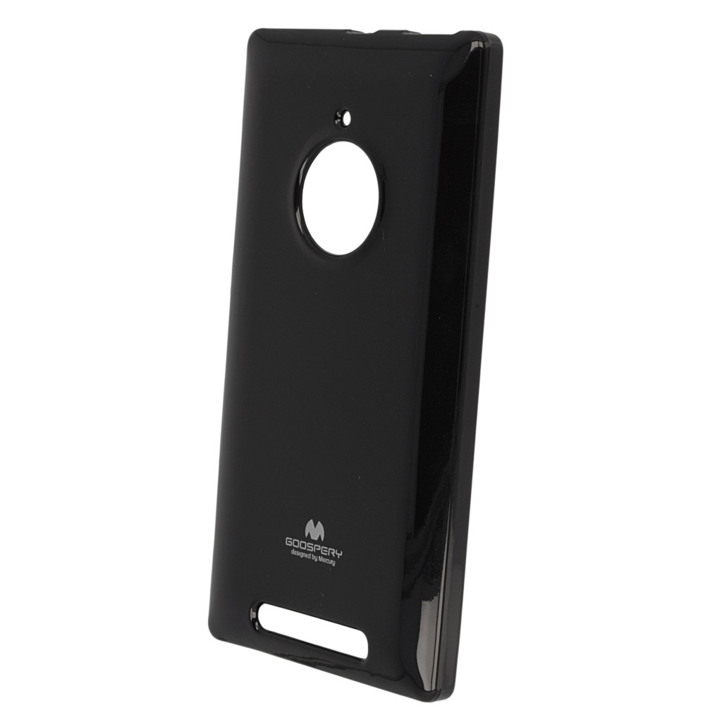 Pokrowiec etui silikonowe Mercury JELLY CASE czarne NOKIA Lumia 830 / 7