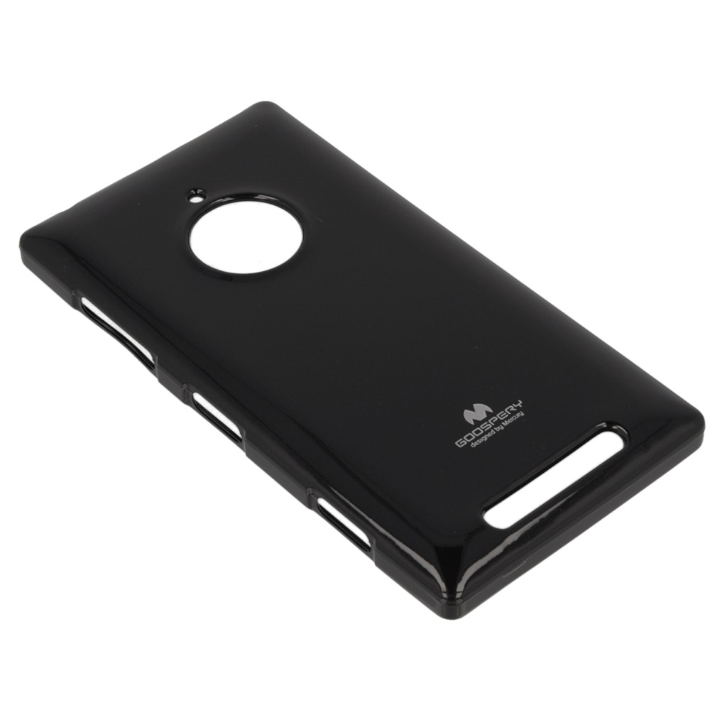 Pokrowiec etui silikonowe Mercury JELLY CASE czarne NOKIA Lumia 830 / 9