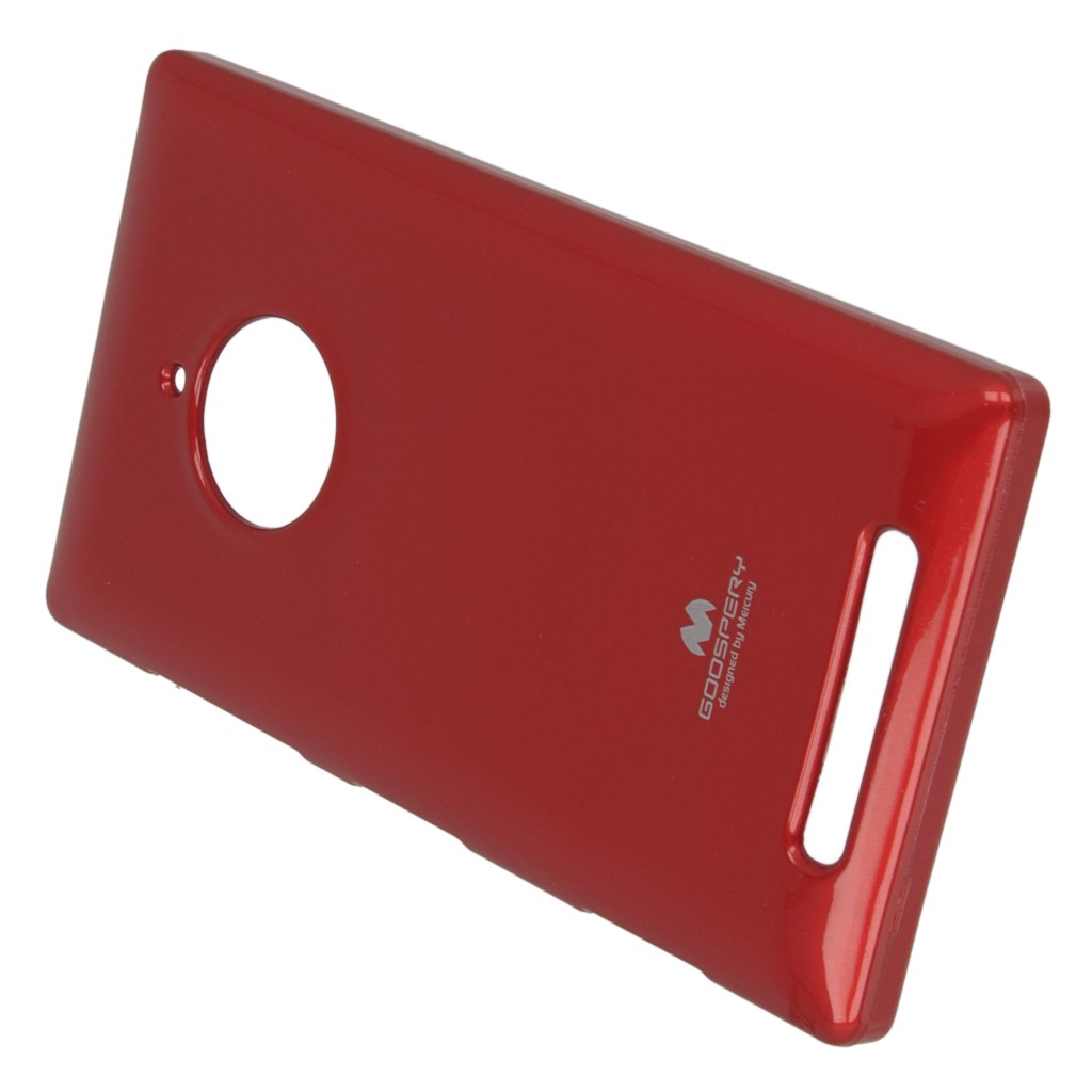 Pokrowiec etui silikonowe Mercury JELLY CASE czerwone NOKIA Lumia 830 / 2