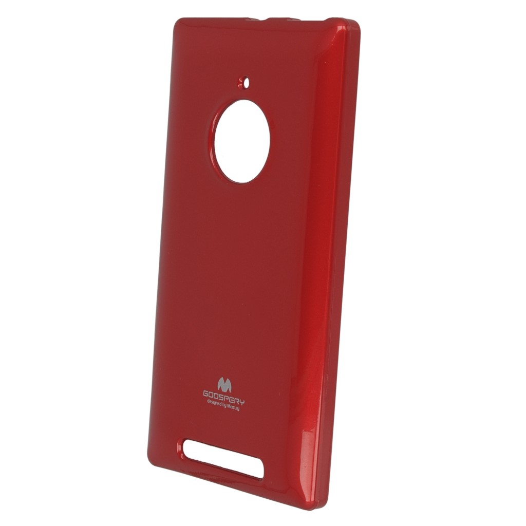 Pokrowiec etui silikonowe Mercury JELLY CASE czerwone NOKIA Lumia 830 / 9