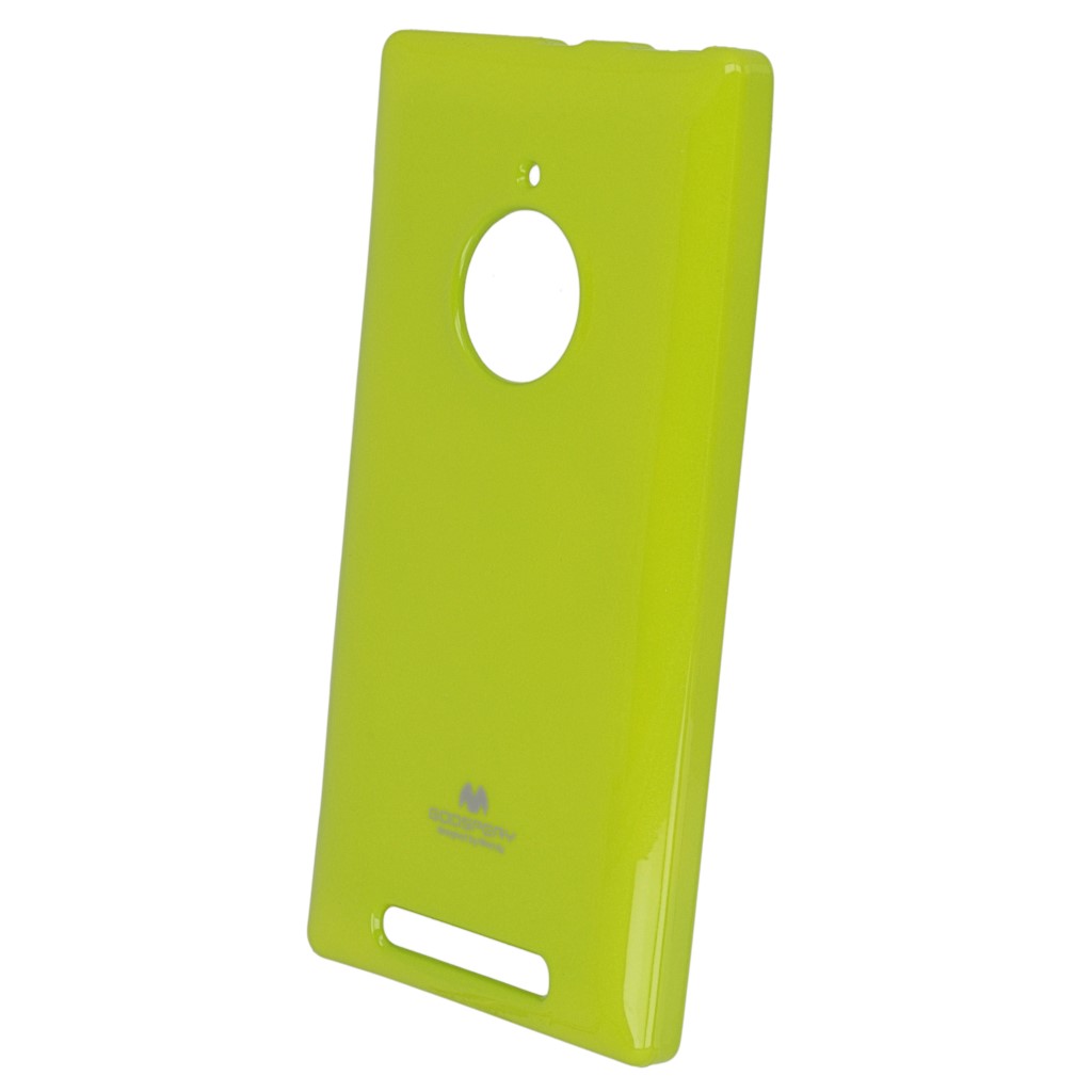 Pokrowiec etui silikonowe Mercury JELLY CASE limonkowy NOKIA Lumia 830 / 7