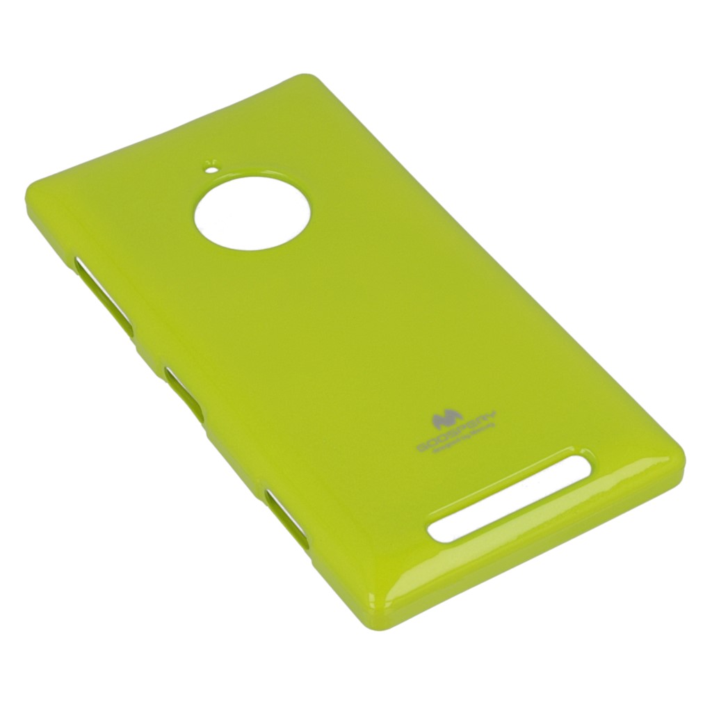 Pokrowiec etui silikonowe Mercury JELLY CASE limonkowy NOKIA Lumia 830 / 9