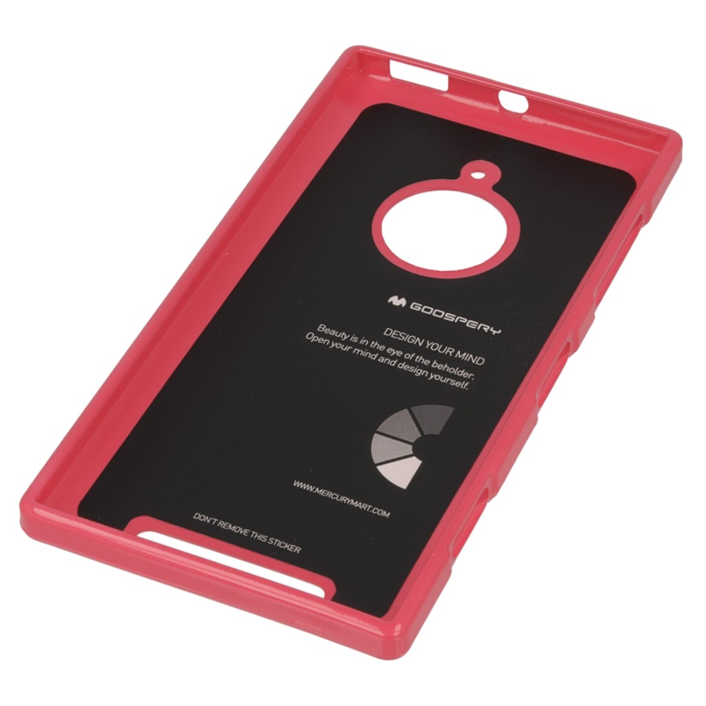Pokrowiec etui silikonowe Mercury JELLY CASE rowe NOKIA Lumia 830 / 4