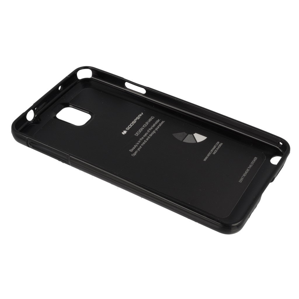 Pokrowiec etui silikonowe Mercury JELLY CASE czarne HTC One mini 2 / 2