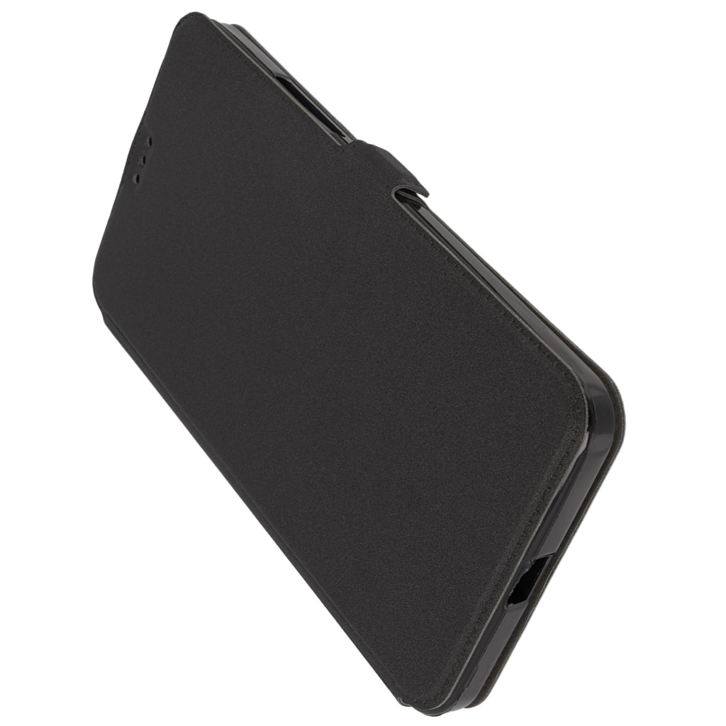 Pokrowiec etui Flexi Book czarne Microsoft Lumia 640 XL Dual SIM / 6