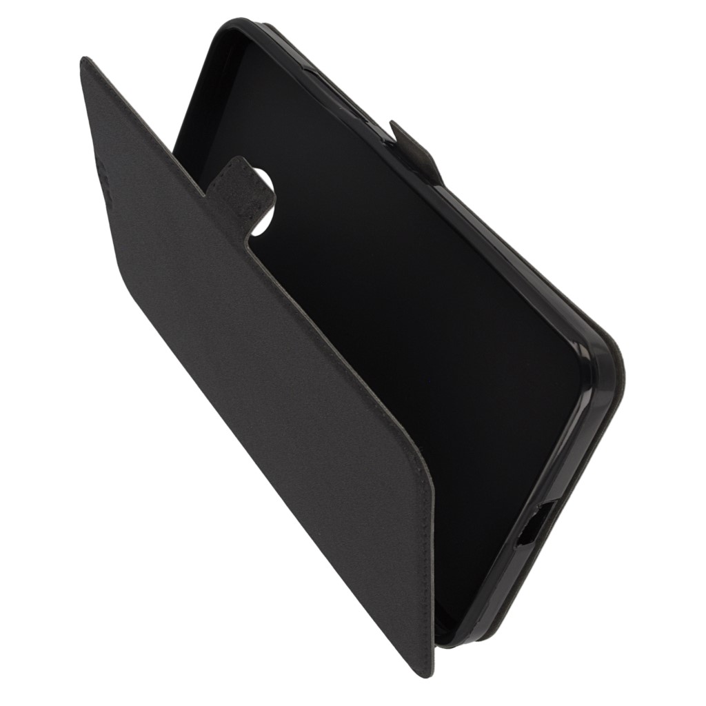 Pokrowiec etui Flexi Book czarne Microsoft Lumia 640 XL Dual SIM / 9