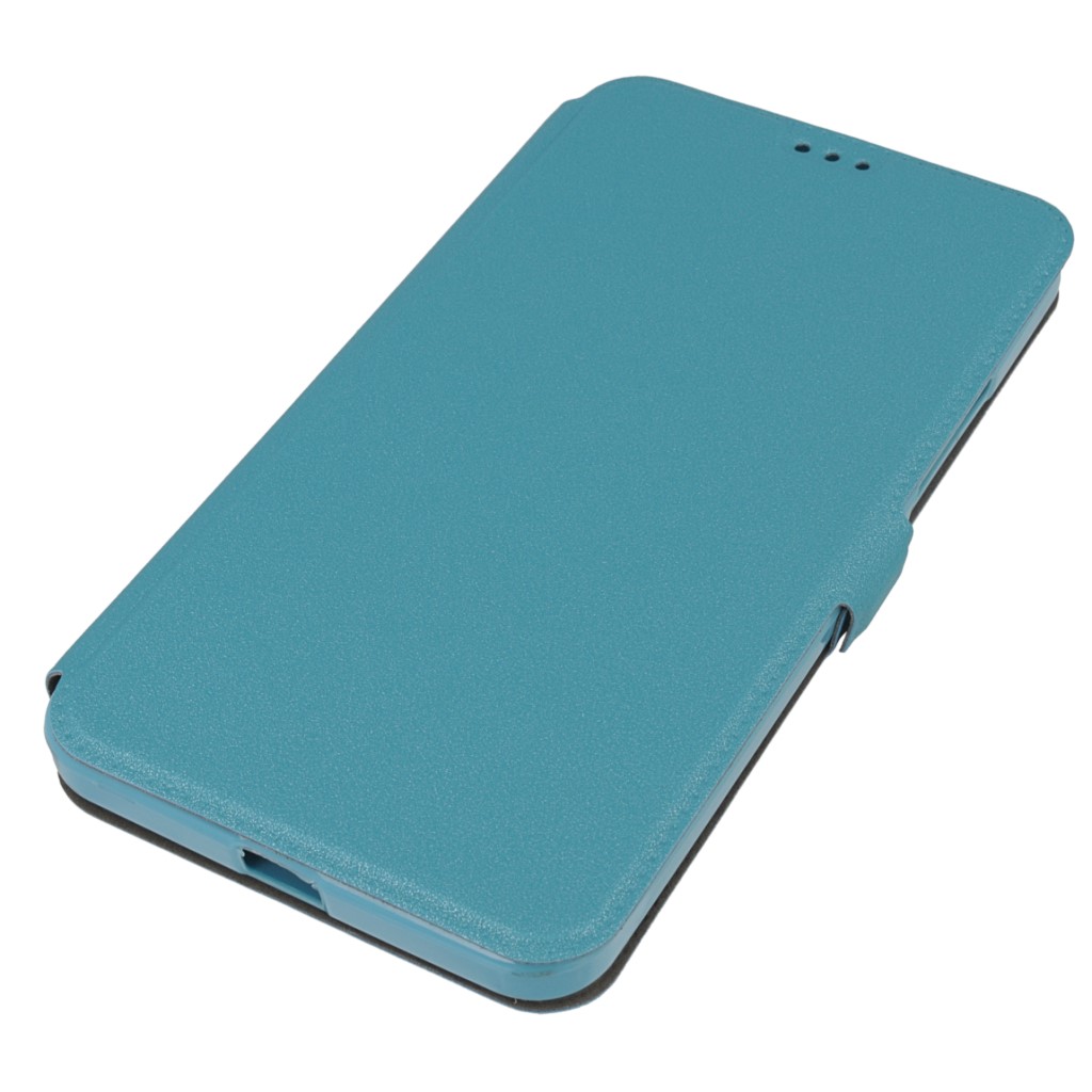 Pokrowiec etui Flexi Book niebieskie Microsoft Lumia 640 XL Dual SIM