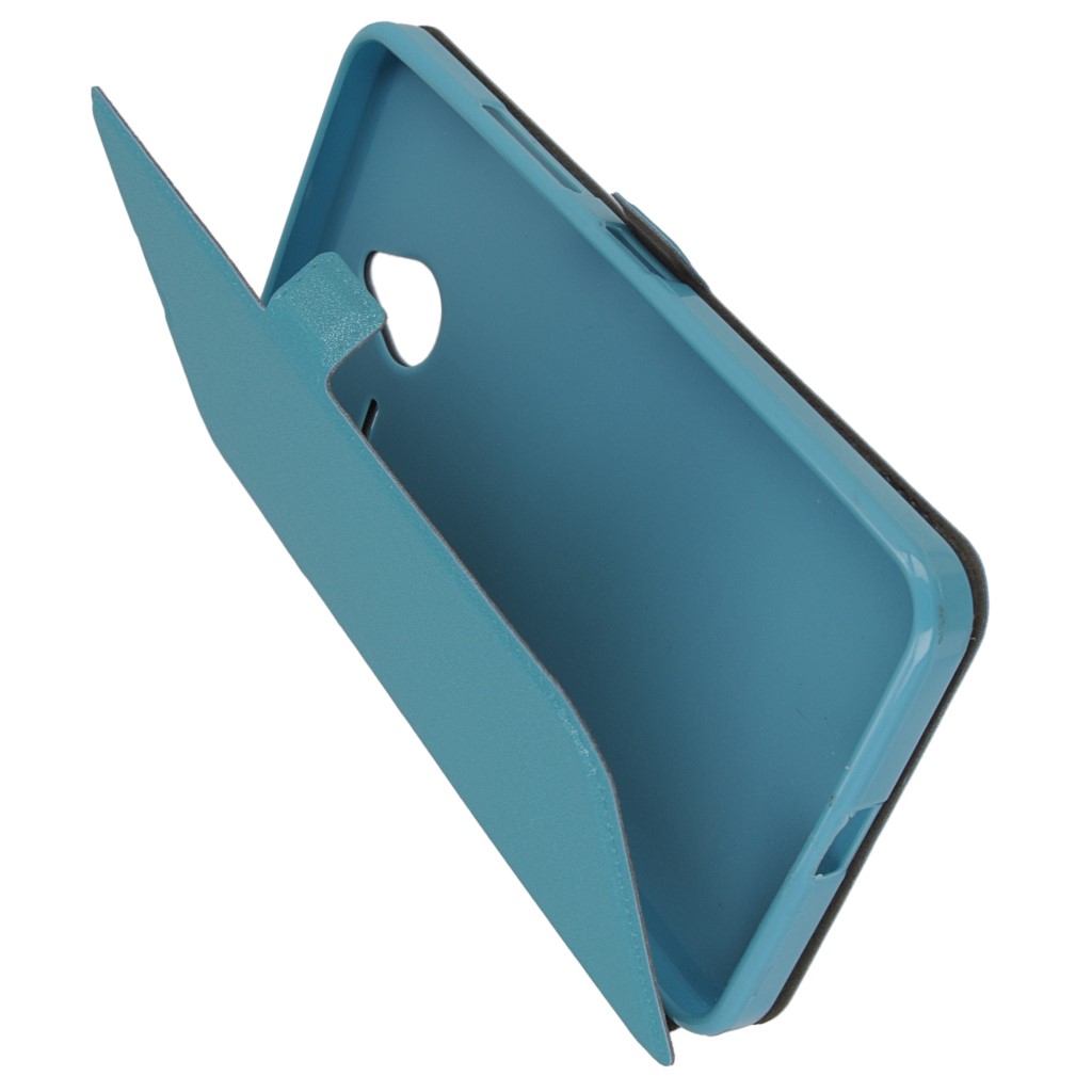 Pokrowiec etui Flexi Book niebieskie Microsoft Lumia 640 XL Dual SIM / 8