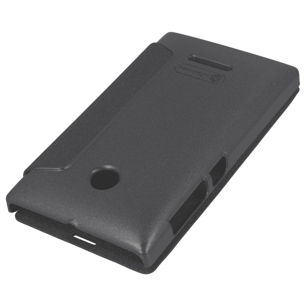 Pokrowiec etui NILLKIN SPARKLE czarne Microsoft Lumia 435 Dual SIM / 4