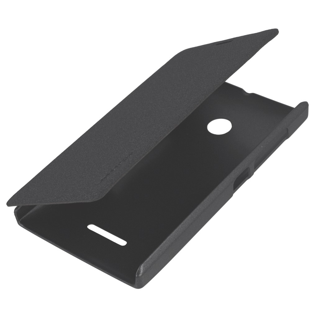 Pokrowiec etui NILLKIN SPARKLE czarne Microsoft Lumia 435 Dual SIM / 5