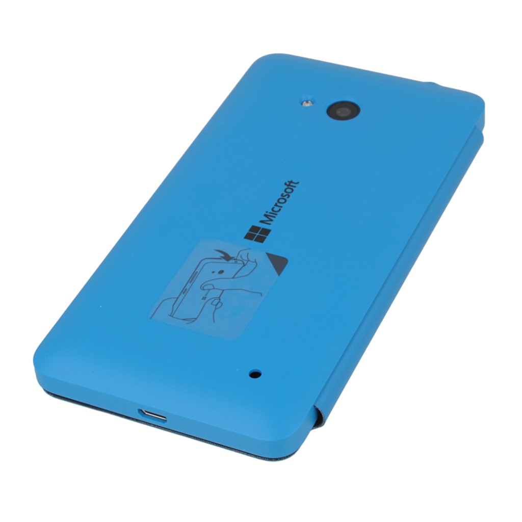 Pokrowiec oryginalne etui flip CC-3089 niebieskie Microsoft Lumia 640 Dual SIM / 4
