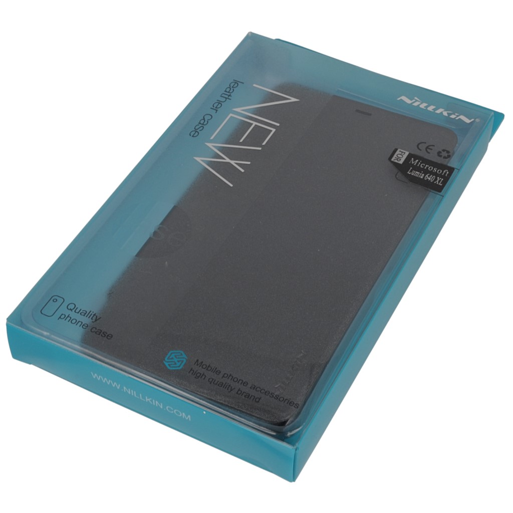 Pokrowiec etui NILLKIN SPARKLE czarne Microsoft Lumia 640 XL Dual SIM / 11