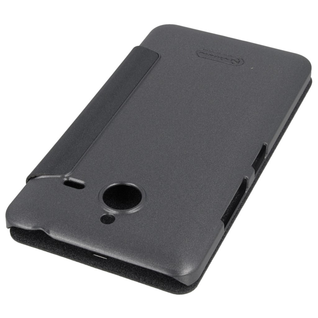 Pokrowiec etui NILLKIN SPARKLE czarne Microsoft Lumia 640 XL Dual SIM / 4