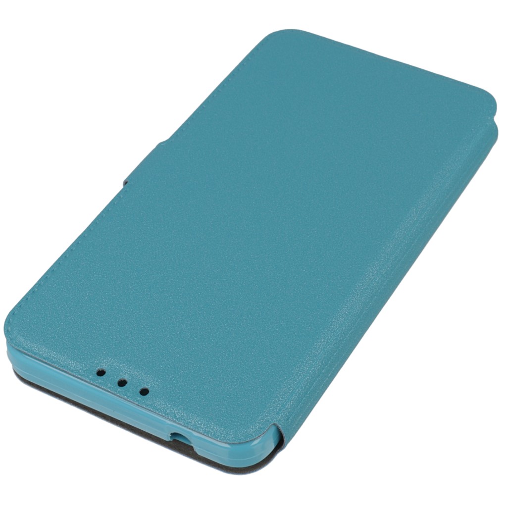 Pokrowiec etui Flexi Book niebieskie Microsoft Lumia 640 Dual SIM / 2