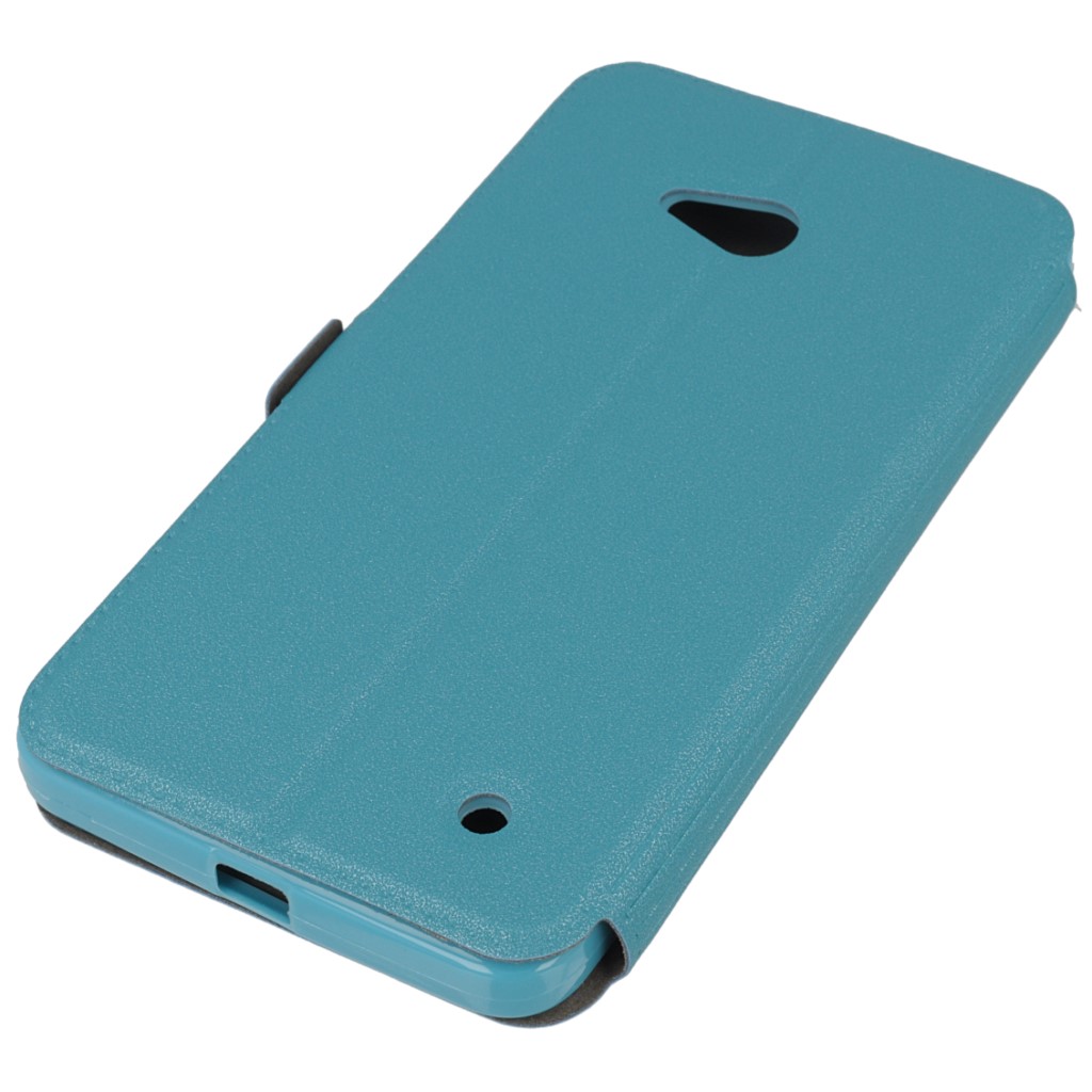 Pokrowiec etui Flexi Book niebieskie Microsoft Lumia 640 Dual SIM / 3