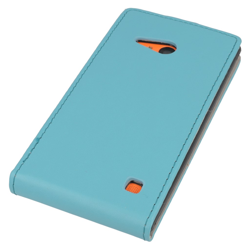 Pokrowiec z klapk na magnes Prestige Slim Flexi jasny niebieski NOKIA Lumia 730 / 5