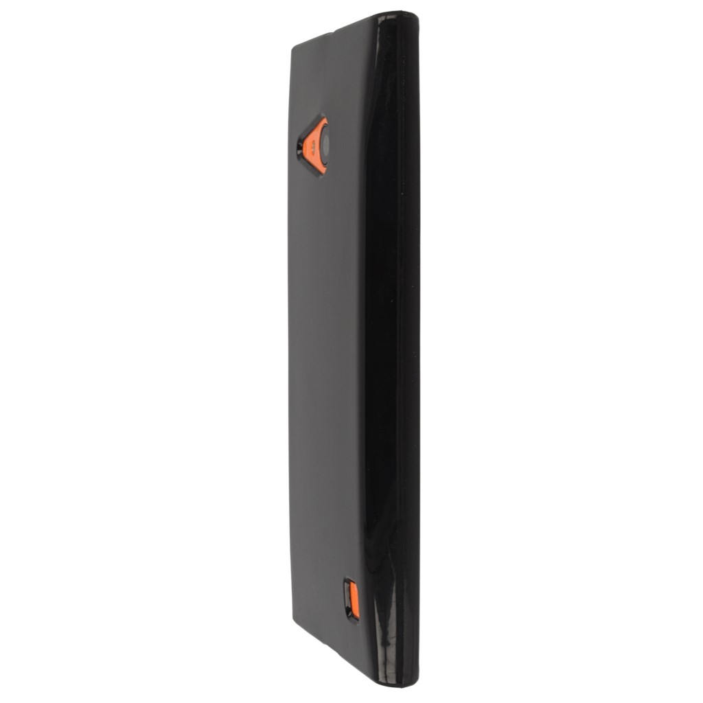 Pokrowiec silikonowe etui BACK CASE czarne NOKIA Lumia 730 / 5