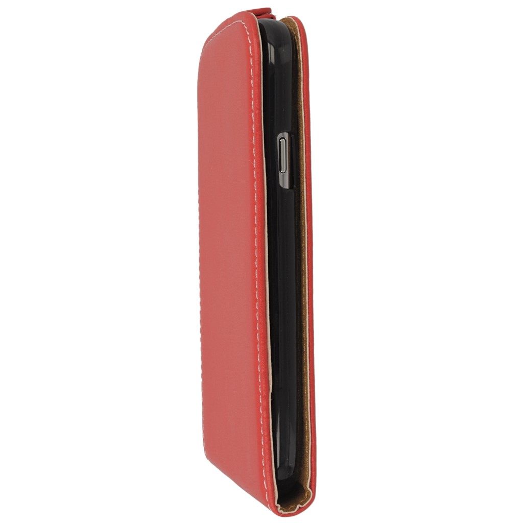 Pokrowiec z klapk na magnes Prestige Slim Flexi czerwony SAMSUNG GT-i9060 Galaxy Grand Neo / 6
