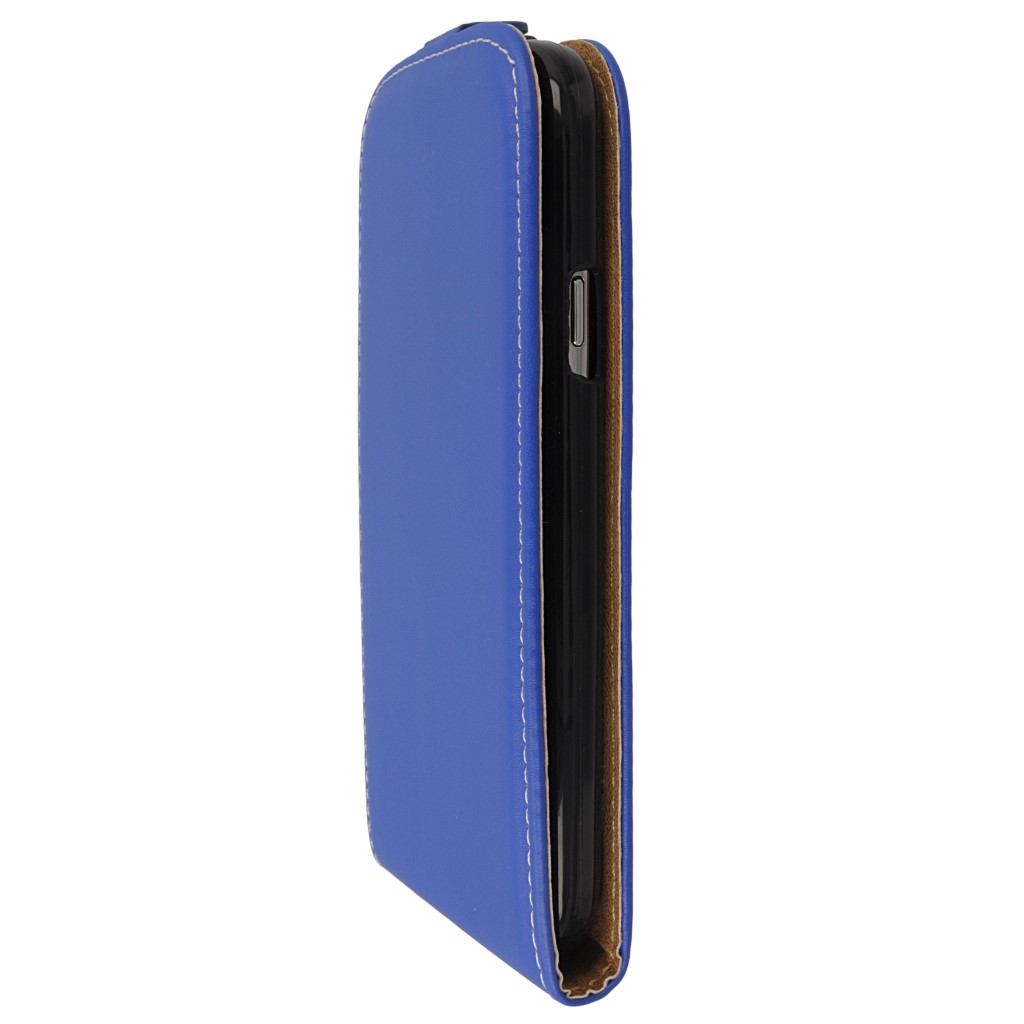Pokrowiec z klapk na magnes Prestige Slim Flexi niebieski SAMSUNG GT-i9060 Galaxy Grand Neo / 6