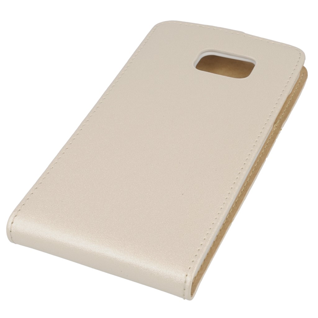 Pokrowiec z klapk na magnes Prestige Slim Flexi biay SAMSUNG Galaxy Note 5 / 3