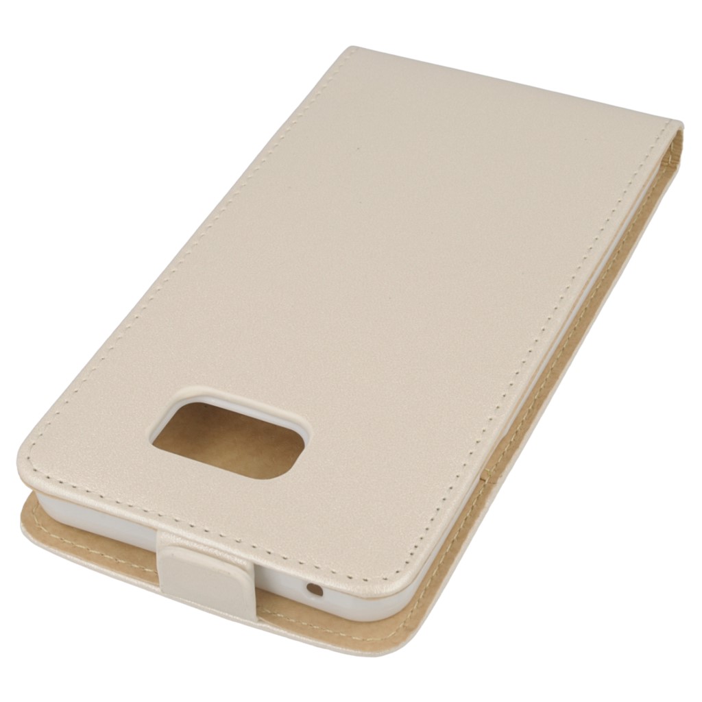 Pokrowiec z klapk na magnes Prestige Slim Flexi biay SAMSUNG Galaxy Note 5 / 4