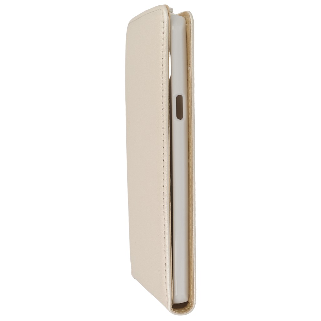 Pokrowiec z klapk na magnes Prestige Slim Flexi biay SAMSUNG Galaxy Note 5 / 5