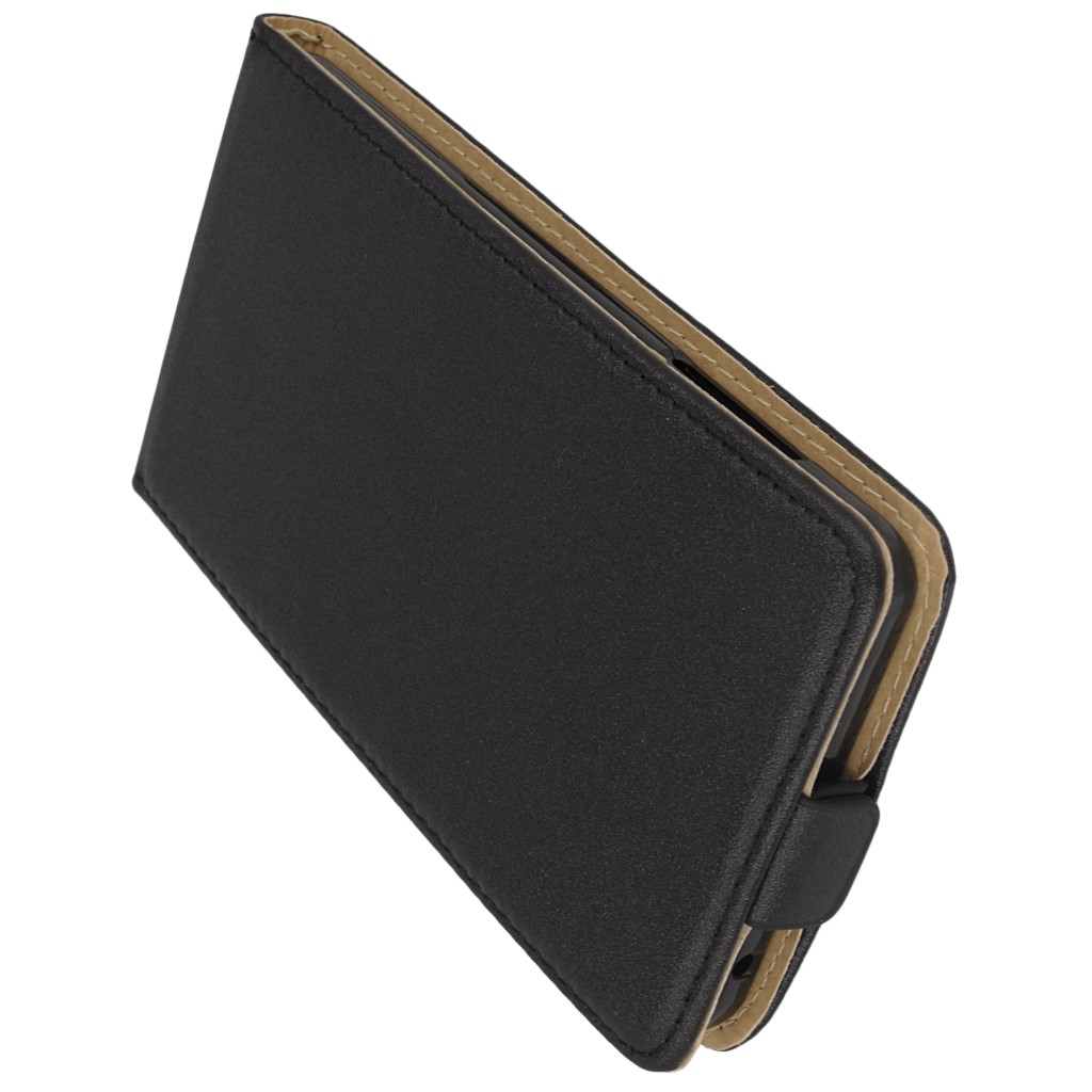 Pokrowiec z klapk na magnes Prestige Slim Flexi czarny SAMSUNG Galaxy Note 5 / 8