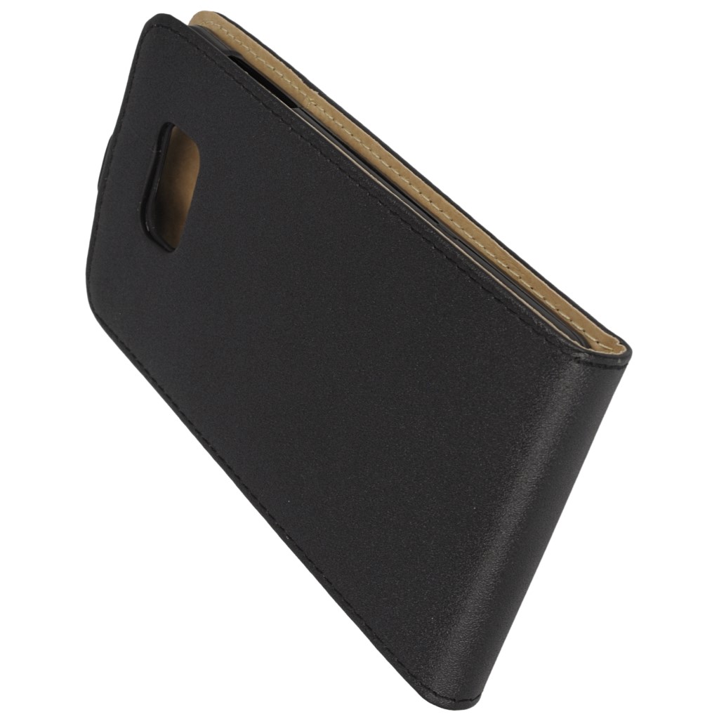 Pokrowiec z klapk na magnes Prestige Slim Flexi czarny SAMSUNG Galaxy Note 5 / 9
