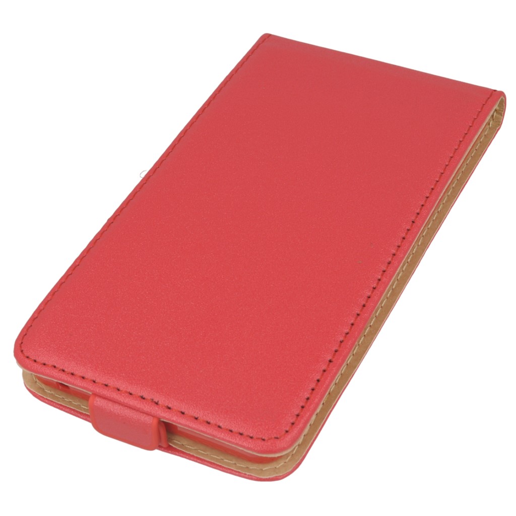 Pokrowiec z klapk na magnes Prestige Slim Flexi czerwony SAMSUNG Galaxy Note 5 / 2