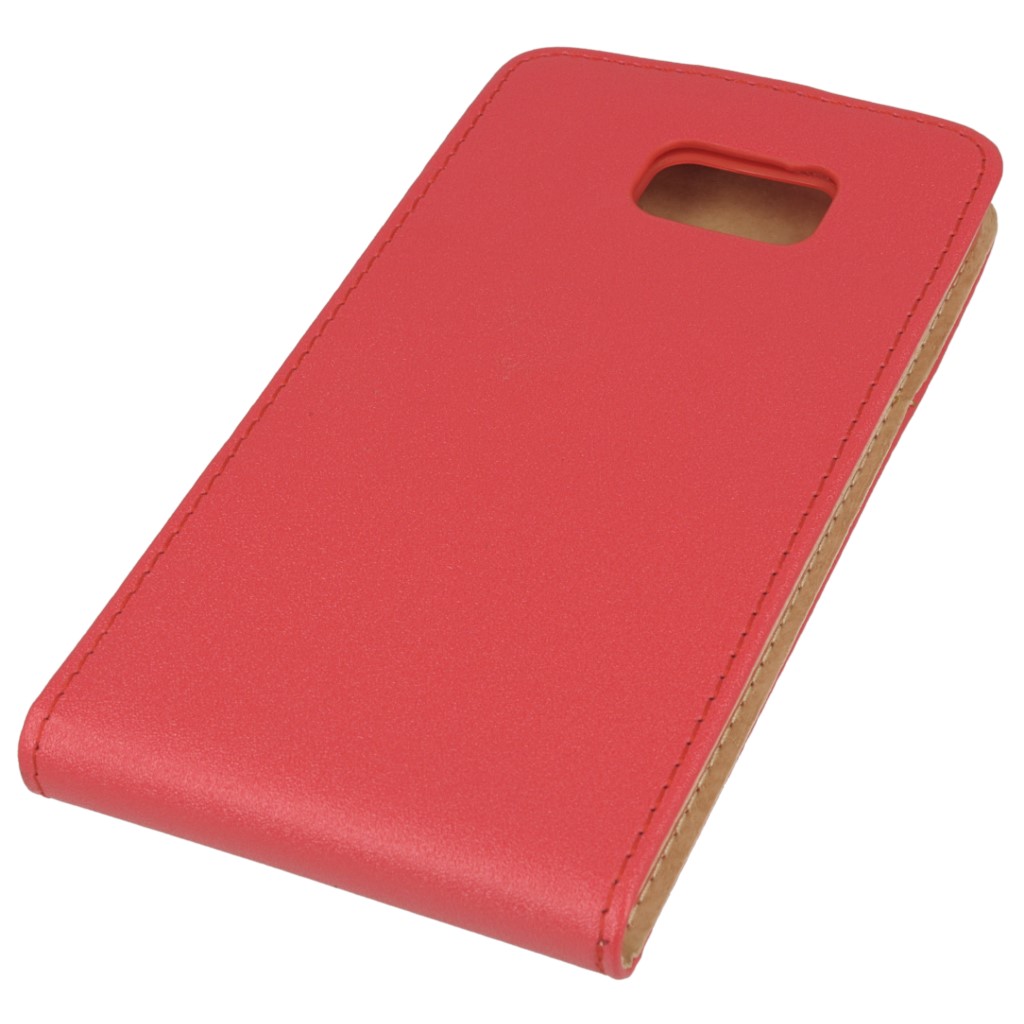 Pokrowiec z klapk na magnes Prestige Slim Flexi czerwony SAMSUNG Galaxy Note 5 / 5
