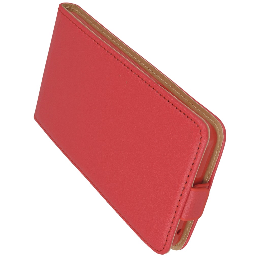 Pokrowiec z klapk na magnes Prestige Slim Flexi czerwony SAMSUNG Galaxy Note 5 / 8