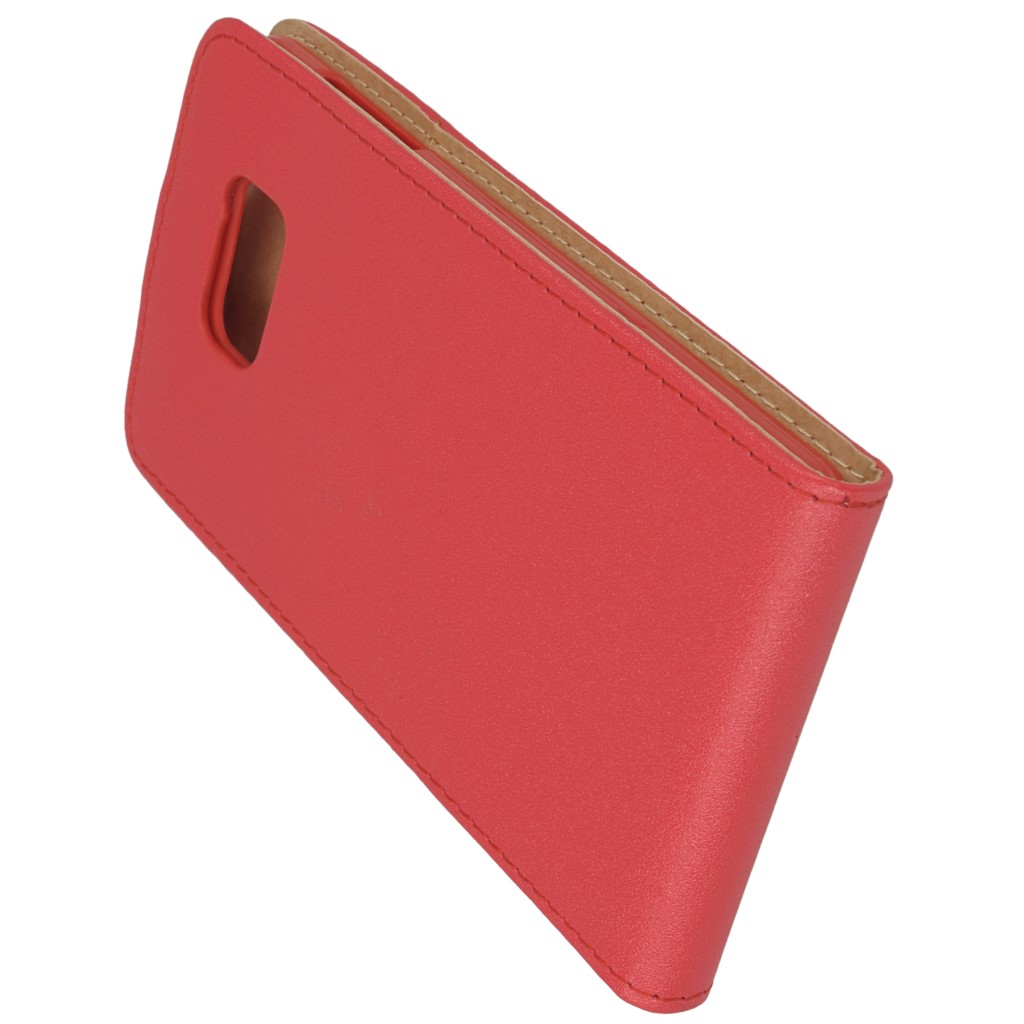 Pokrowiec z klapk na magnes Prestige Slim Flexi czerwony SAMSUNG Galaxy Note 5 / 9