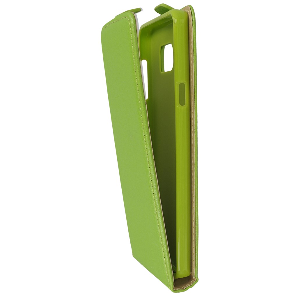 Pokrowiec z klapk na magnes Prestige Slim Flexi zielony SAMSUNG Galaxy Note 5 / 7