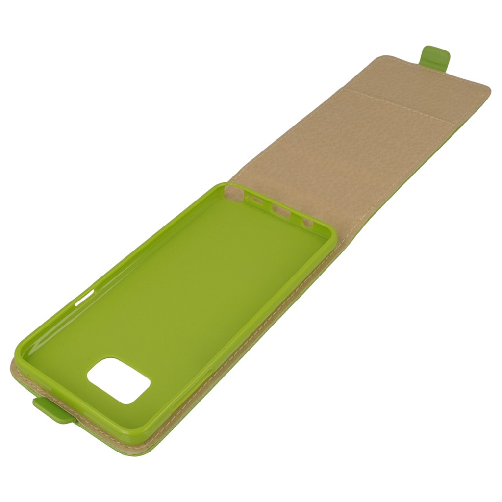 Pokrowiec z klapk na magnes Prestige Slim Flexi zielony SAMSUNG Galaxy Note 5 / 10